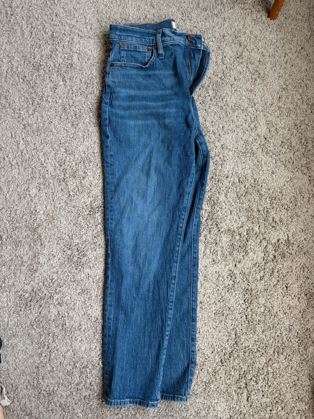 Madewell Medium Blue Denim Jeans the perfect vintage Jean